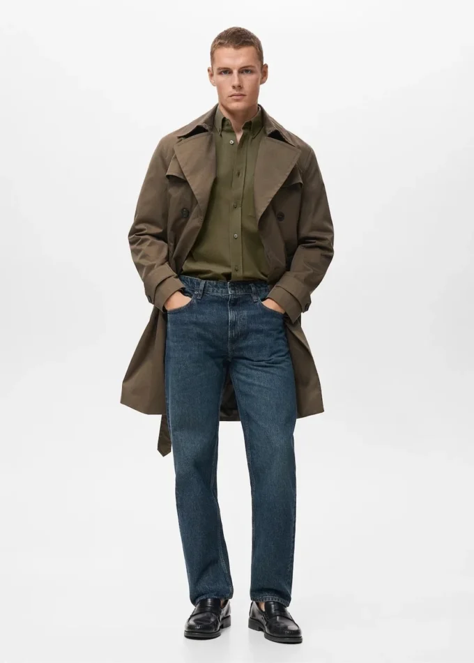 100% bavlna, košile s kapsou a regular fit střihem 100% bavlna, košile s kapsou a regular fit střihem