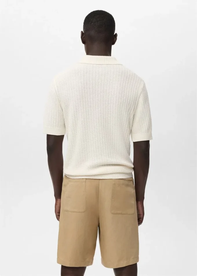 100% bavlna, pletená struktura polo 100% bavlna, pletená struktura polo