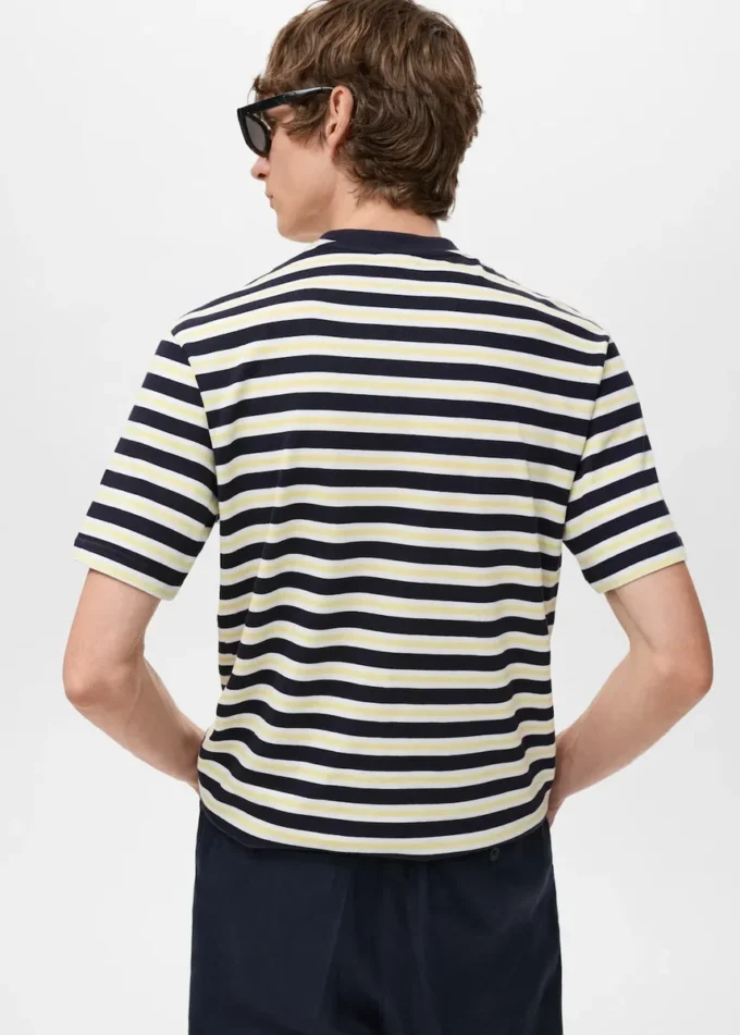 100% bavlna, regular fit, pruhované tričko