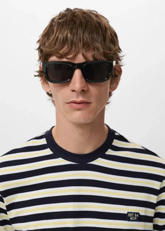 100% bavlna, regular fit, pruhované tričko