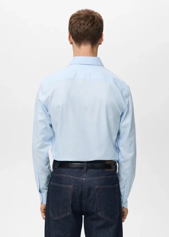 100% bavlna, slim fit, pruhované tričko 100% bavlna, slim fit, pruhované tričko