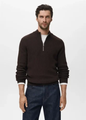 100% bavlna, svetr s výstřihem Perkins