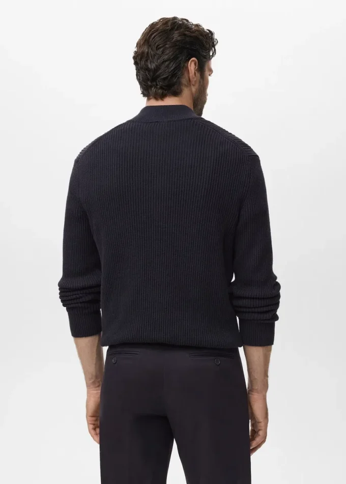 100% bavlna, svetr s výstřihem Perkins 100% bavlna, svetr s výstřihem Perkins