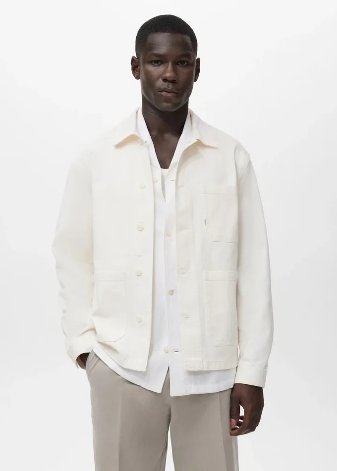 100% bavlněná džínová bunda 100% bavlněná džínová bunda