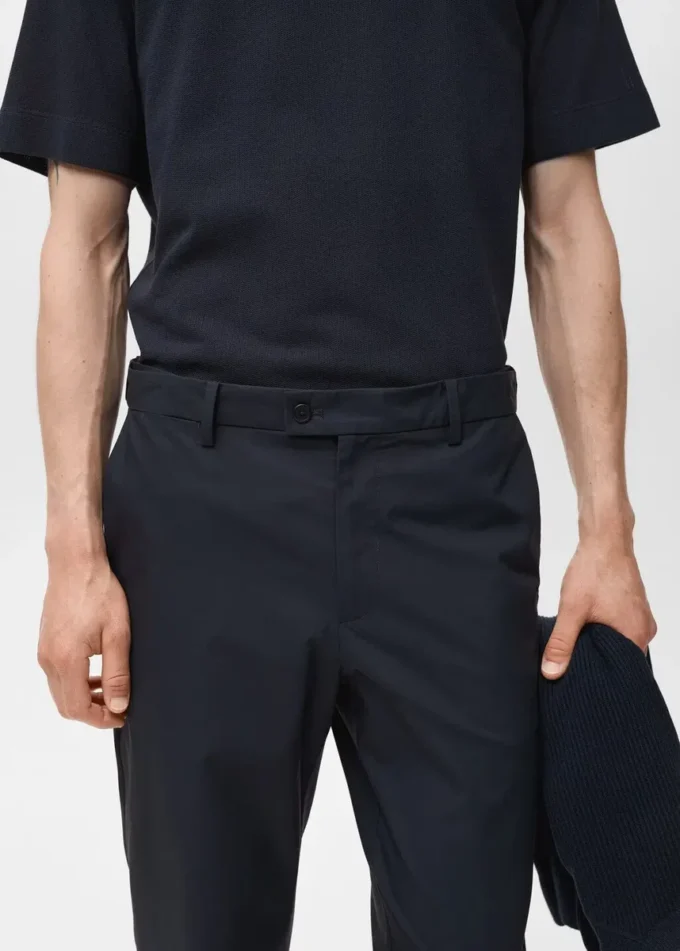 100% bavlněné kalhoty slim fit 100% bavlněné kalhoty slim fit