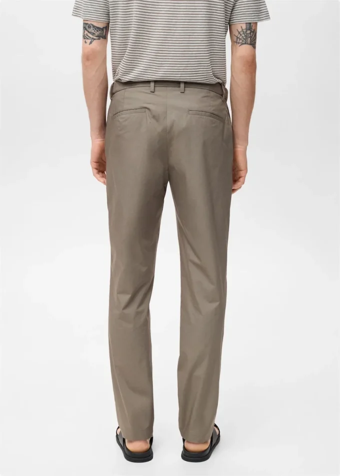 100% bavlněné kalhoty slim fit 100% bavlněné kalhoty slim fit