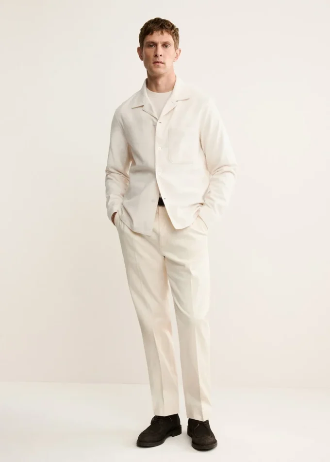 100% bavlněná košile s kapsami 100% bavlněná košile s kapsami