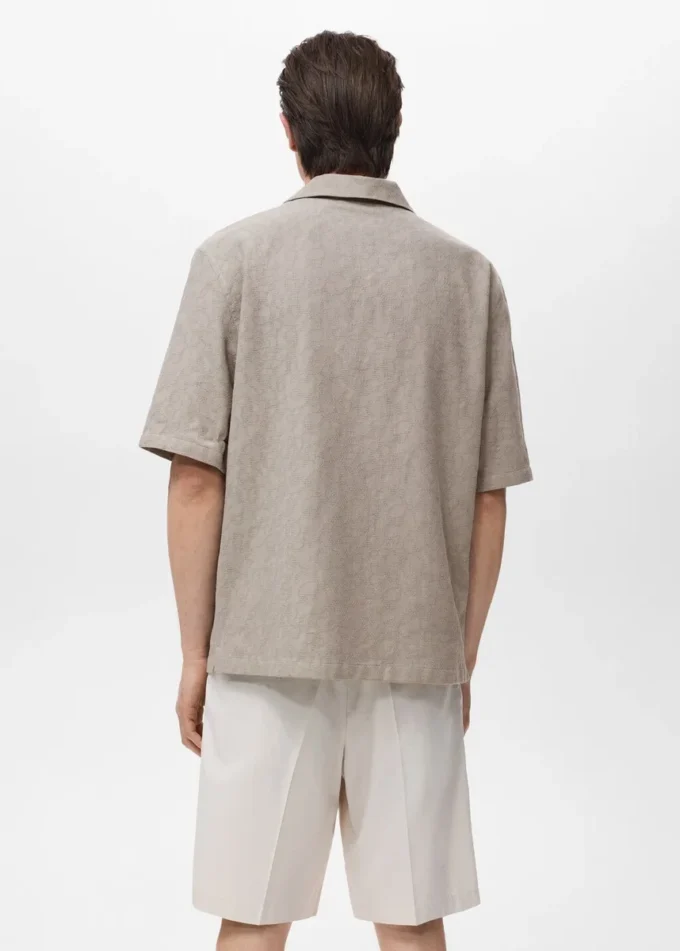 100% bavlněná košile s výšivkou 100% bavlněná košile s výšivkou