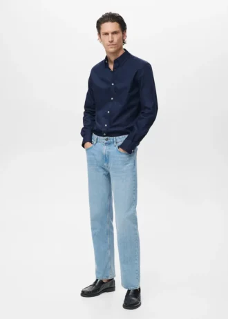 100% bavlněná oxfordská košile 100% bavlněná oxfordská košile