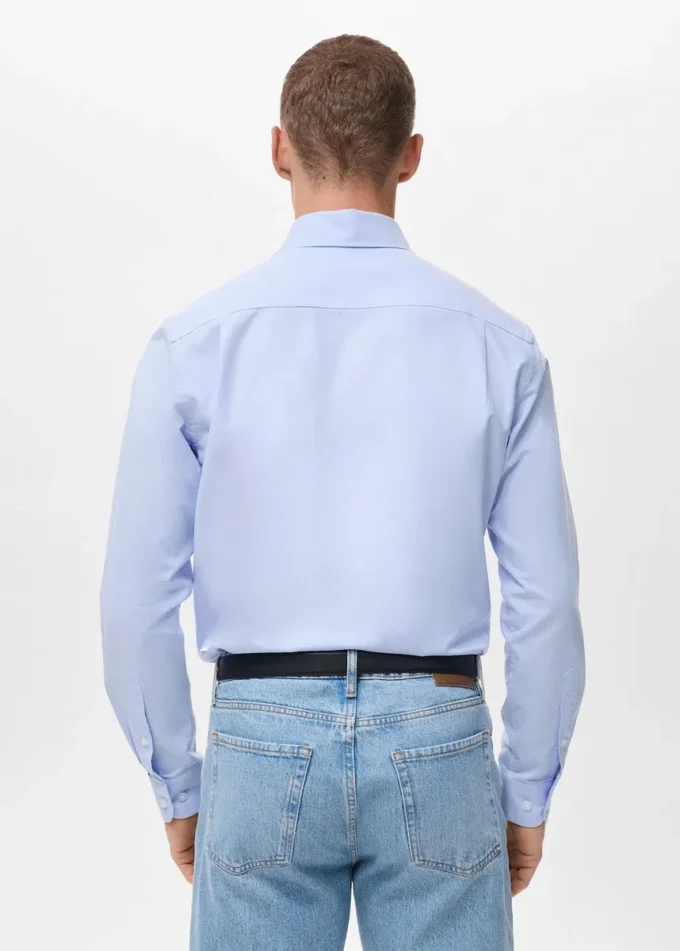 100% bavlněná oxfordská košile 100% bavlněná oxfordská košile