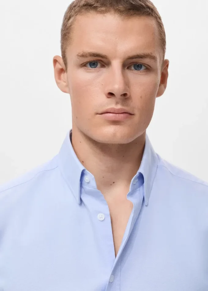 100% bavlněná oxfordská košile 100% bavlněná oxfordská košile