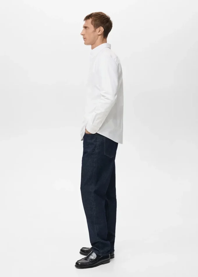 100% bavlněná oxfordská košile 100% bavlněná oxfordská košile