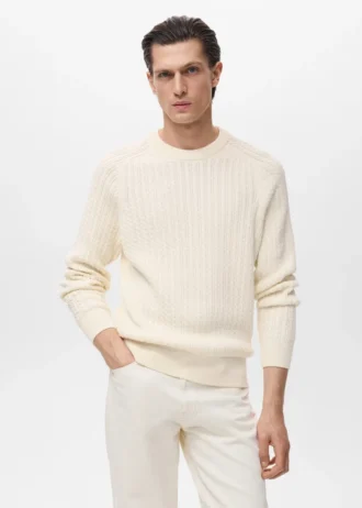 100% bavlněný pletený svetr