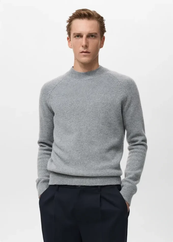 100% italský vlněný pletený svetr 100% italský vlněný pletený svetr