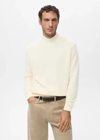 100% italský vlněný pletený svetr