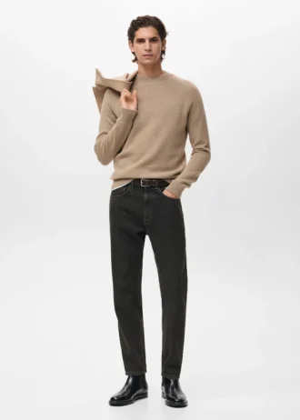 100% italský vlněný pletený svetr