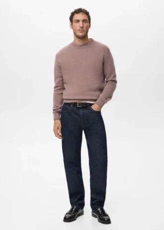 100% italský vlněný pletený svetr