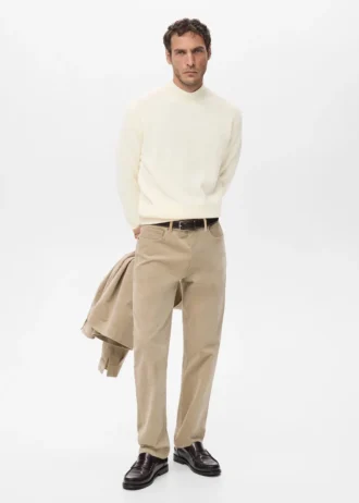 100% italský vlněný pletený svetr