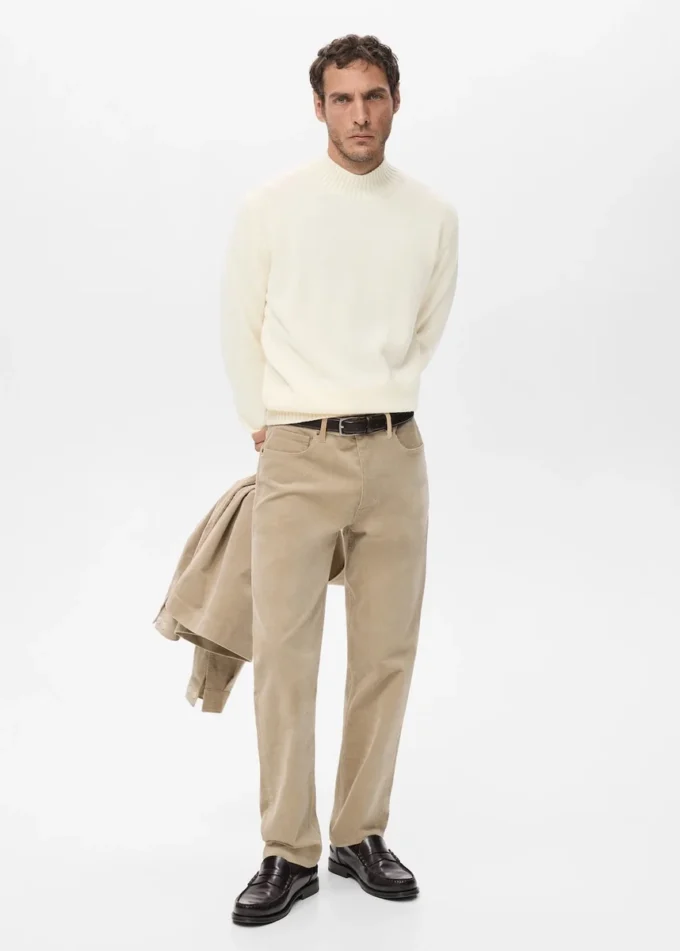 100% italský vlněný pletený svetr 100% italský vlněný pletený svetr