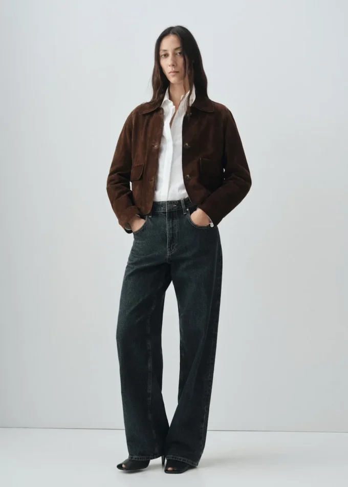 100% kožená krátká bunda 100% kožená krátká bunda