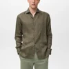 100% lněná košile slim fit 100% lněná košile slim fit
