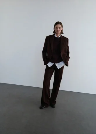 100% vlněné kalhoty