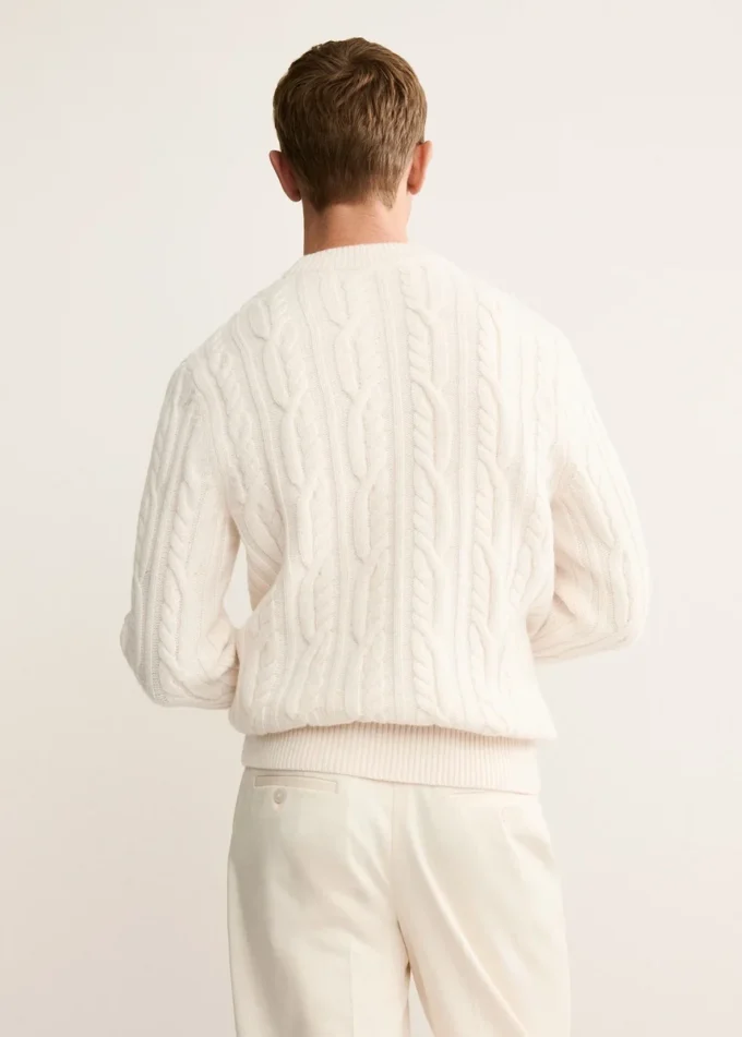 100% vlněný pletený svetr 100% vlněný pletený svetr