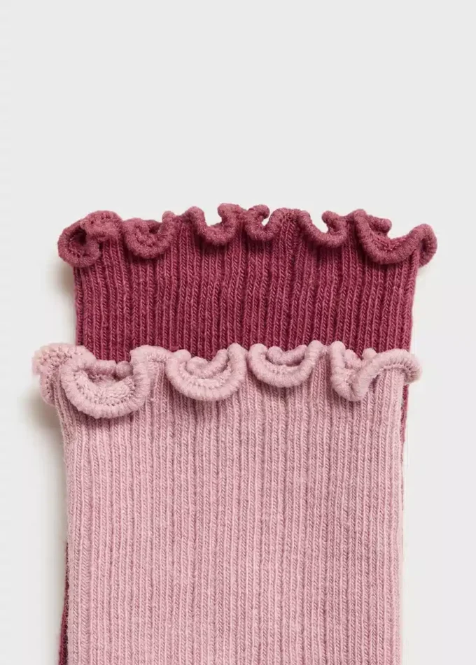 2 balení žebrovaných ponožek 2 balení žebrovaných ponožek