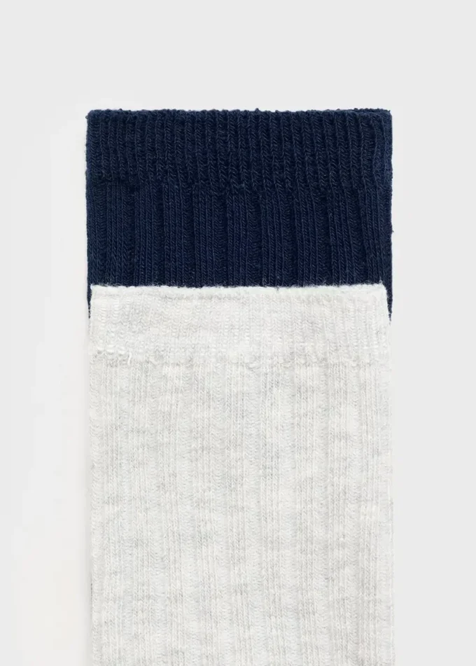 2 balení žebrovaných ponožek 2 balení žebrovaných ponožek