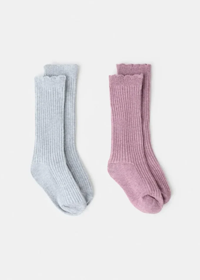 2 páry vzorovaných ponožek 2 páry vzorovaných ponožek