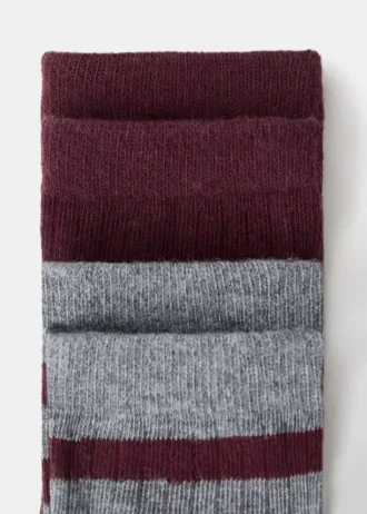 2 páry vzorovaných ponožek