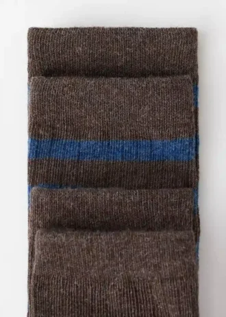 2 páry vzorovaných ponožek