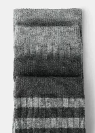 2 páry vzorovaných ponožek