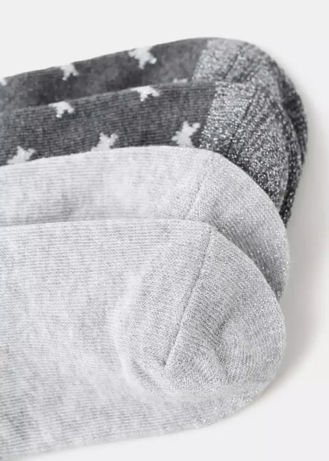 2 páry vzorovaných ponožek 2 páry vzorovaných ponožek