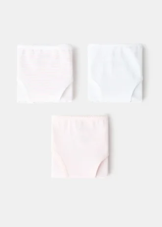 3 balení bavlněných kalhotek