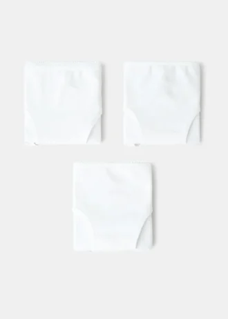 3 balení bavlněných kalhotek