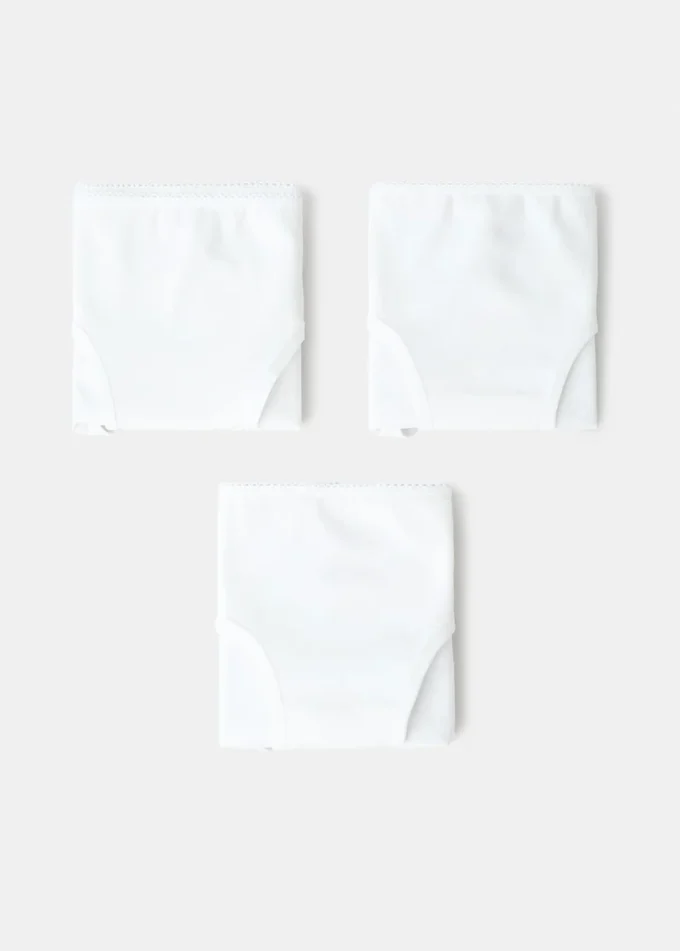 3 balení bavlněných kalhotek 3 balení bavlněných kalhotek