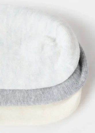 3 balení neviditelných ponožek