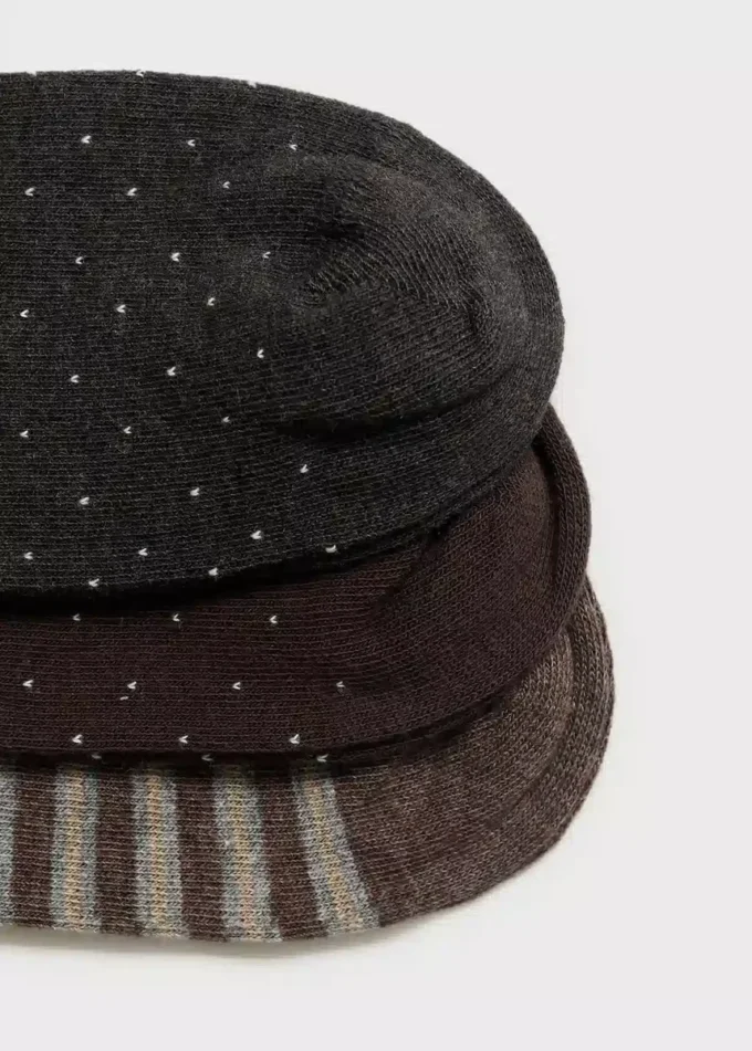 3 balení ponožek v různých provedeních 3 balení ponožek v různých provedeních