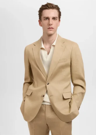 Amalfi 100% lněné slim fit sako