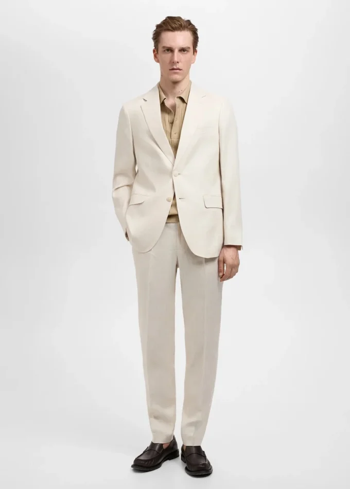 Amalfi 100% lněné slim fit sako Amalfi 100% lněné slim fit sako