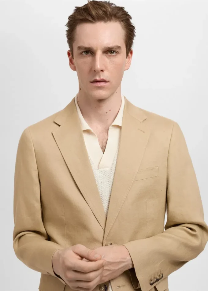 Amalfi 100% lněné slim fit sako Amalfi 100% lněné slim fit sako