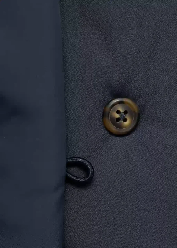 Anorak s kapucí s efektem ovčí kůže Anorak s kapucí s efektem ovčí kůže