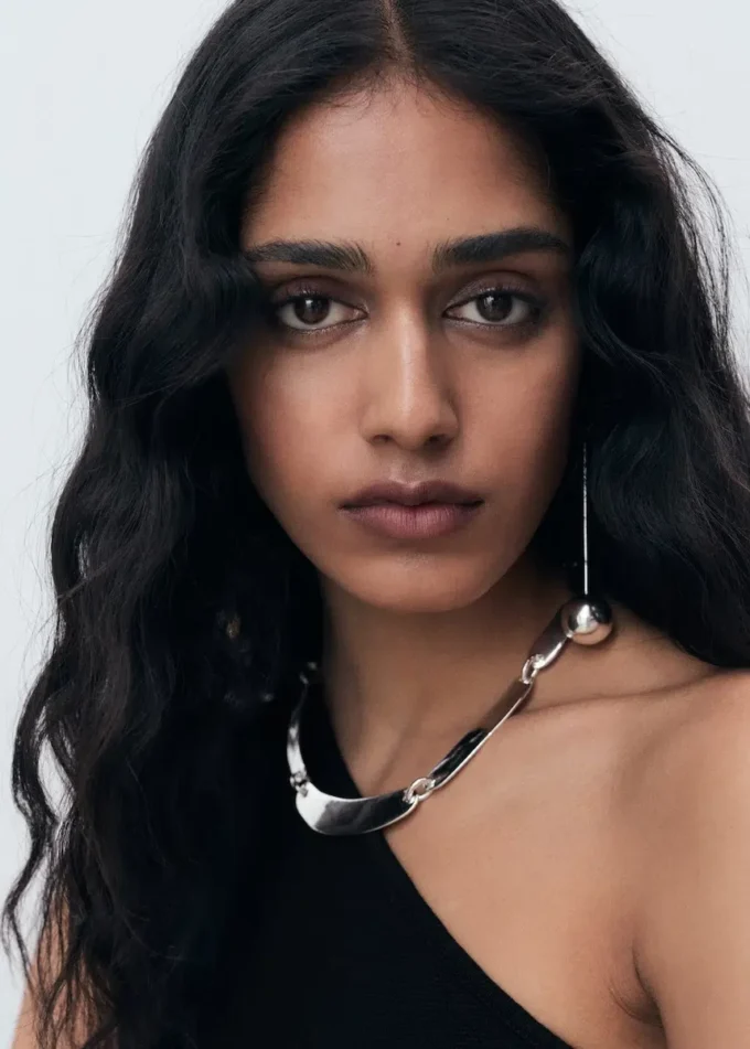 Asymetrické kombinované pletené šaty Asymetrické kombinované pletené šaty