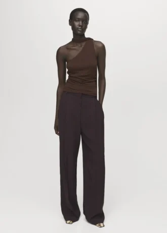 Asymetrický top s foulardem