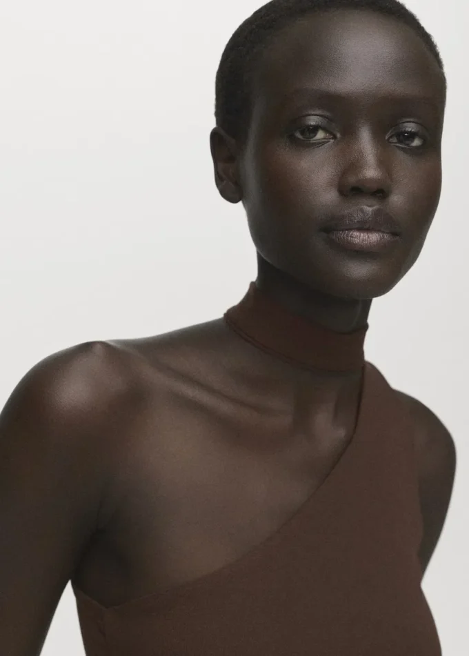 Asymetrický top s foulardem Asymetrický top s foulardem