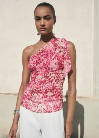 Asymetrický top s potiskem