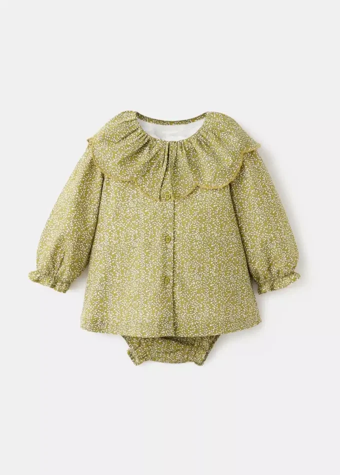 Šaty a volánkové dupačky Šaty a volánkové dupačky