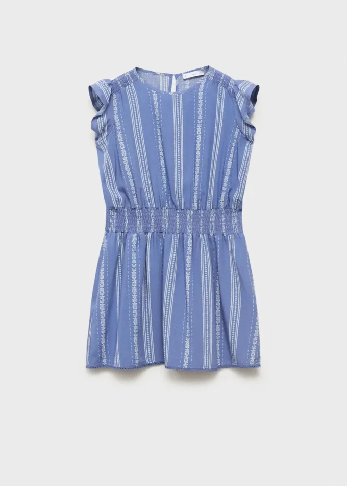 Šaty s květinovou výšivkou Šaty s květinovou výšivkou