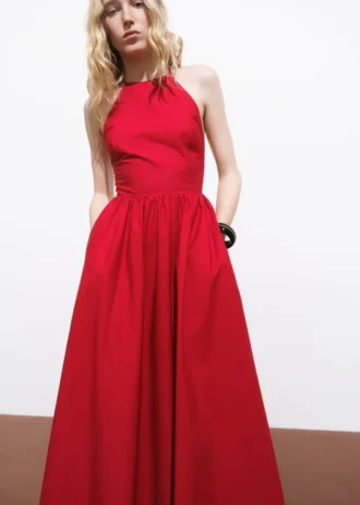 Šaty s překříženými ramínky